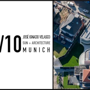 José Ignacio Velasco Martin lectures about sun and architecture in Munich, 24 October 2017